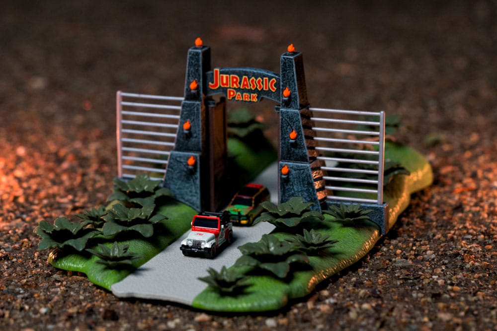 Jurassic World Nano Metalfigs Nano Scene The Gate