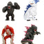 Godzilla Nano Metalfigs Diecast Mini Figures 4-Pack Wave 1 4 cm