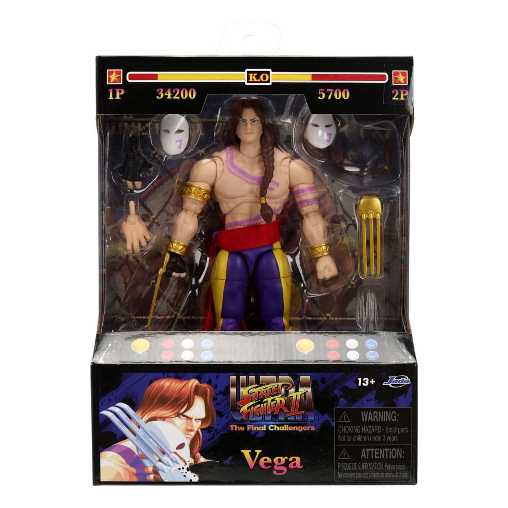 Ultra Street Fighter II: The Final Challengers Action Figure 1/12 Vega 15 cm  - Damaged packaging