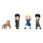 Wednesday Nano Metalfigs Diecast Mini Figures 4-Pack Wave 1 4 cm