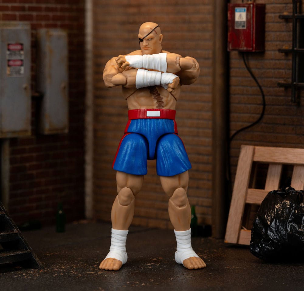 Ultra Street Fighter II: The Final Challengers Action Figure 1/12 Sagat 19 cm
