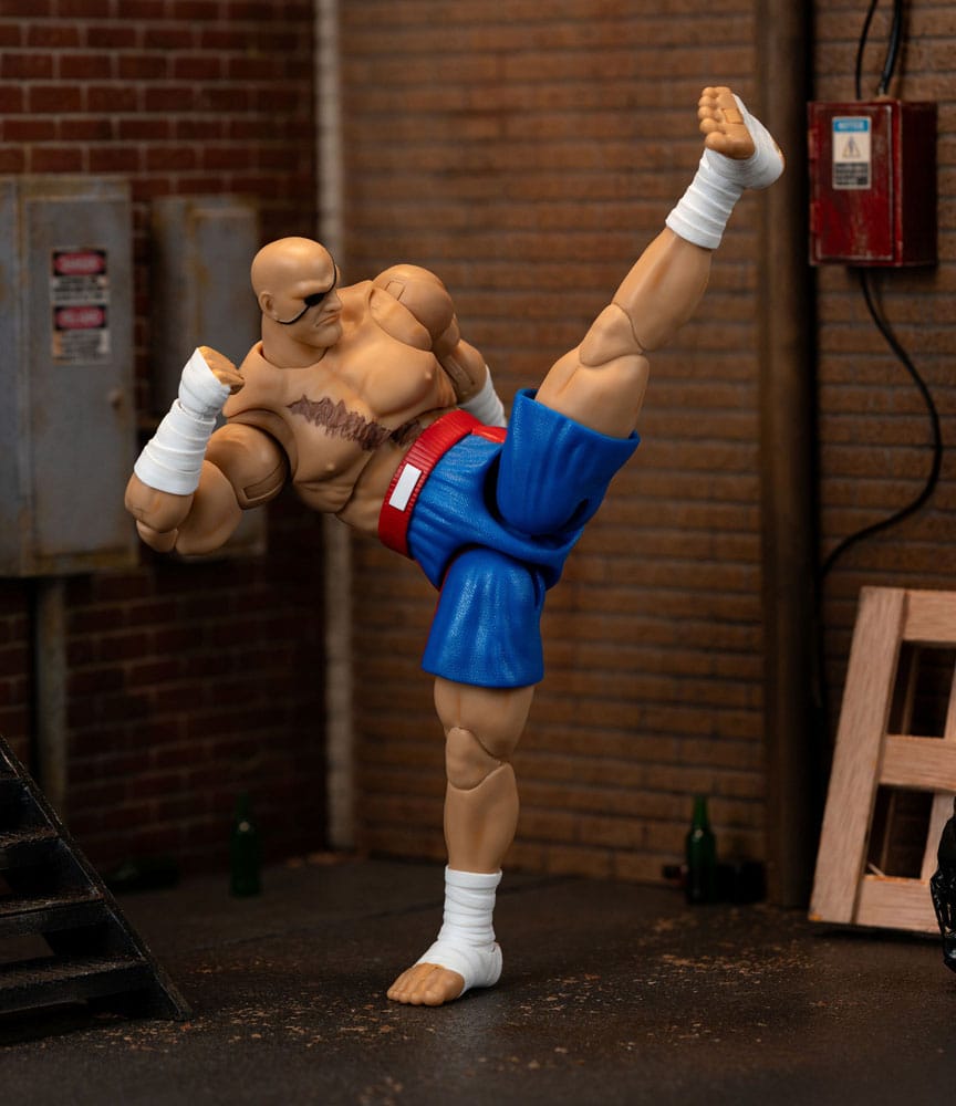 Ultra Street Fighter II: The Final Challengers Action Figure 1/12 Sagat 19 cm