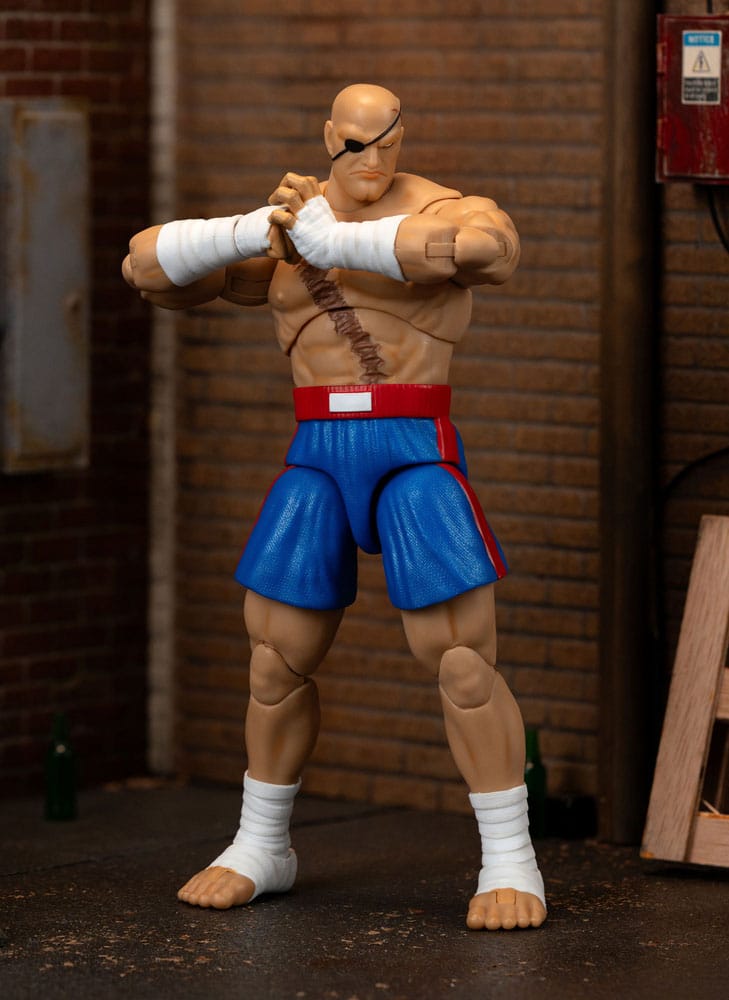 Ultra Street Fighter II: The Final Challengers Action Figure 1/12 Sagat 19 cm