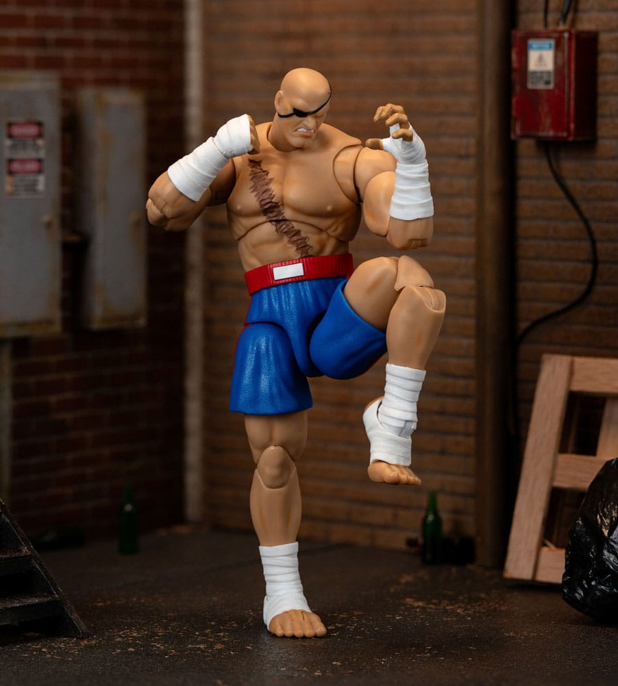 Ultra Street Fighter II: The Final Challengers Action Figure 1/12 Sagat 19 cm