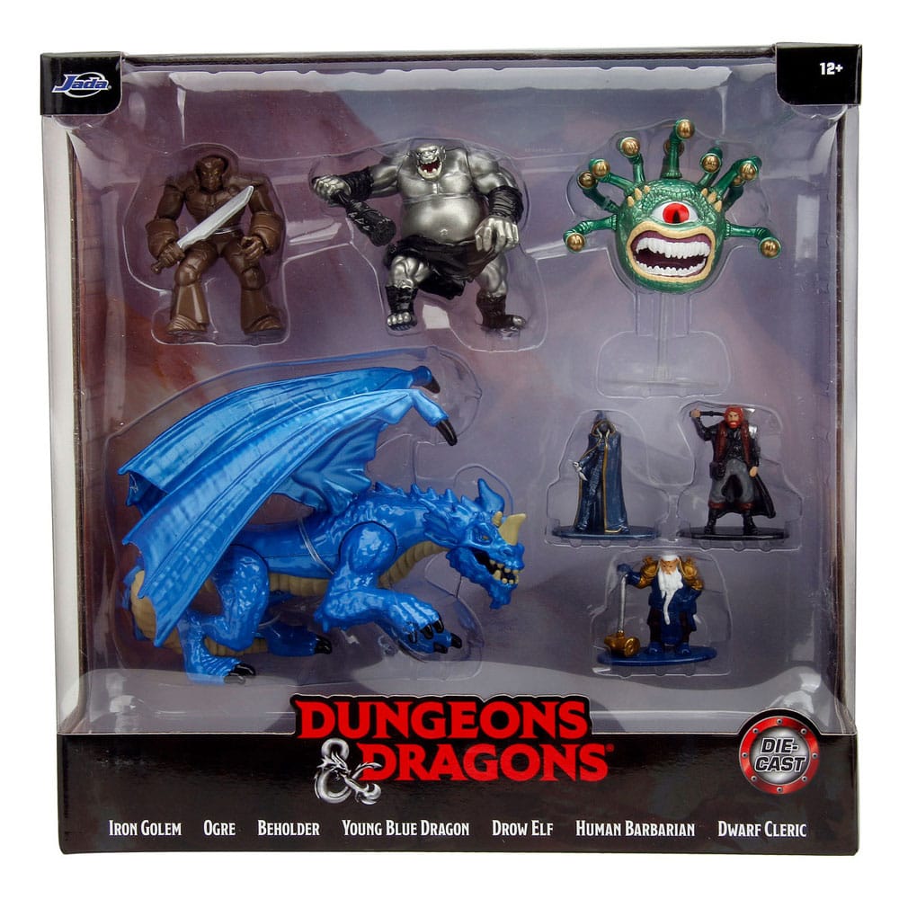 Dungeons & Dragons Nano Metalfigs Diecast Mini Figures 7-Pack 4 - 10 cm