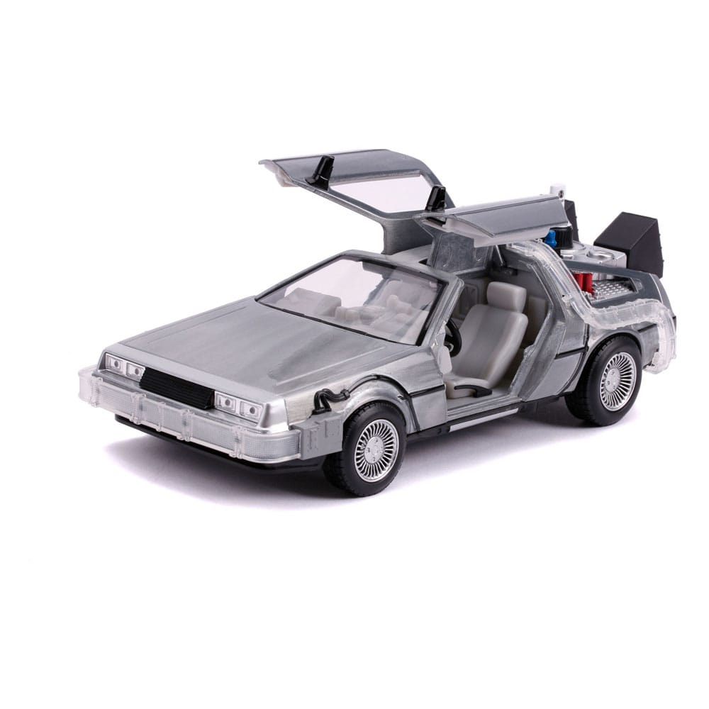 Back to the Future 2 Diecast Model 1/24 Time Machine Model 2