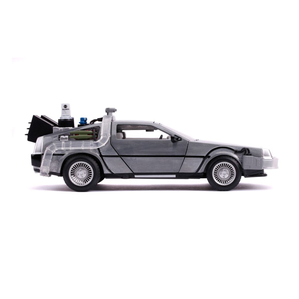 Back to the Future 2 Diecast Model 1/24 Time Machine Model 2