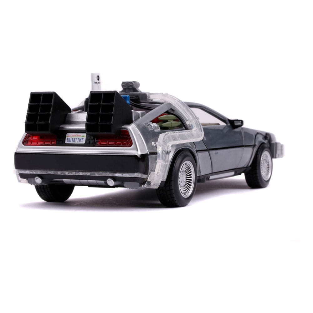 Back to the Future 2 Diecast Model 1/24 Time Machine Model 2