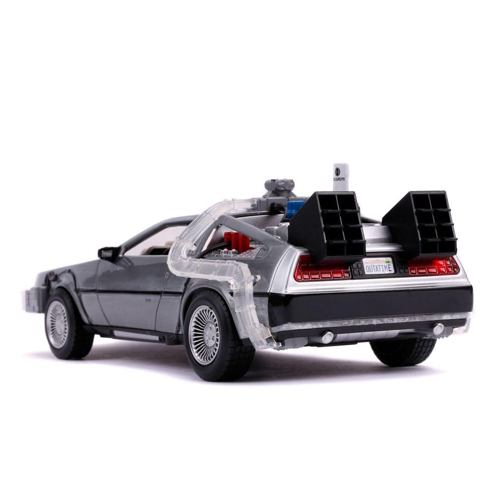 Back to the Future 2 Diecast Model 1/24 Time Machine Model 2