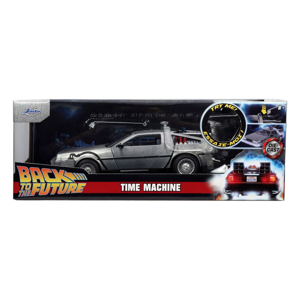 Back to the Future Diecast Model 1/24 Time Machine Model 1