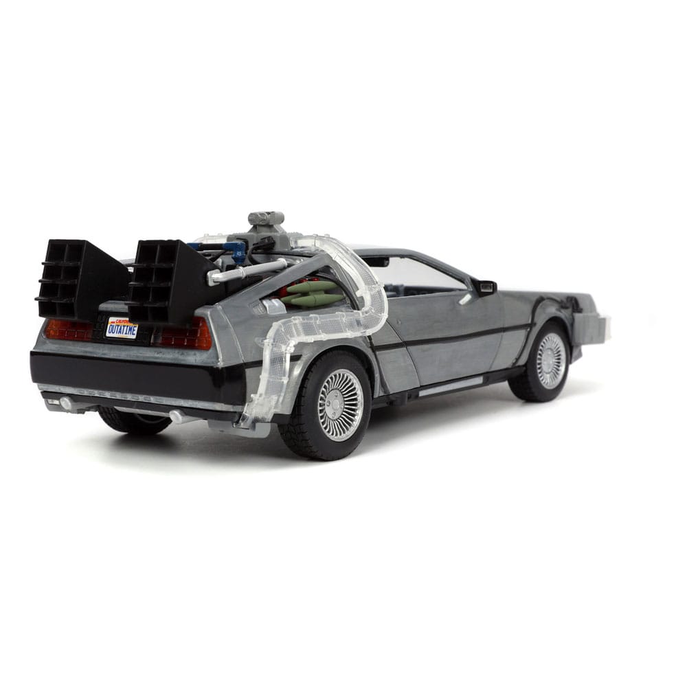 Back to the Future Diecast Model 1/24 Time Machine Model 1