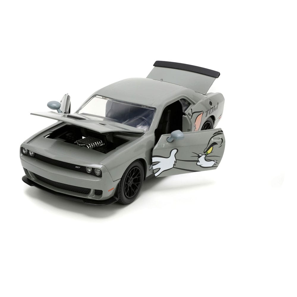 Tom & Jerry Diecast Model 1/24 2015 Dodge Challenger