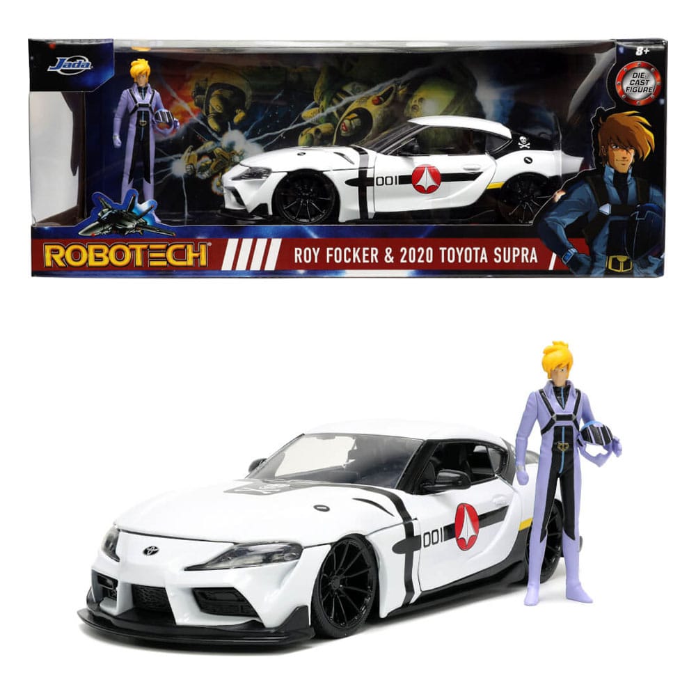 Robotech: R. Fokker Â´20 Toyota Supra 1:24 Scale Vehicle