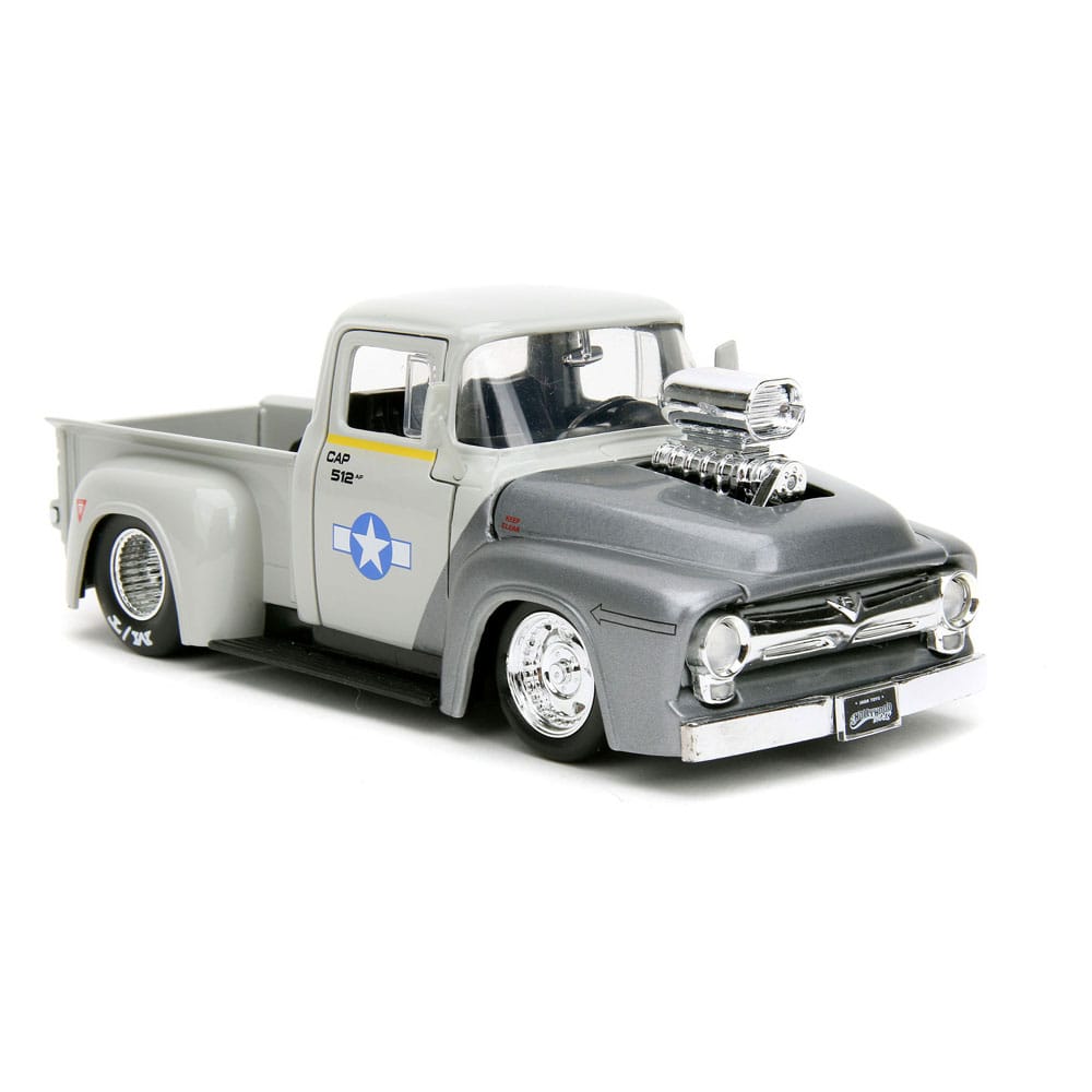 Street Fighter Diecast Model 1/24 1956 Ford Pickup Guile