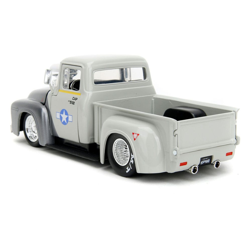 Street Fighter Diecast Model 1/24 1956 Ford Pickup Guile