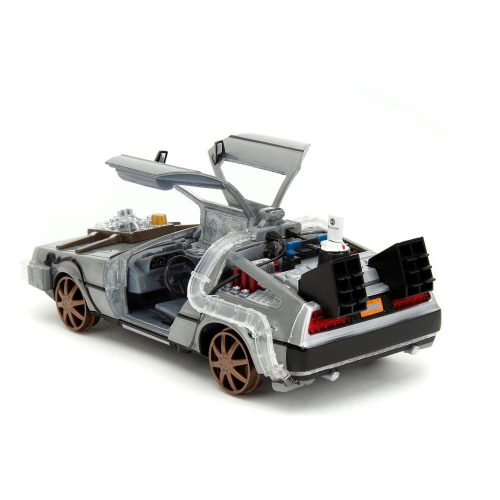 Back to the Future 3 Diecast Model 1/24 Time Machine Model 4