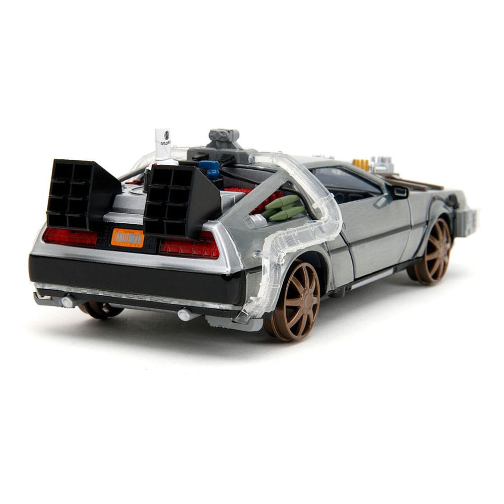 Back to the Future 3 Diecast Model 1/24 Time Machine Model 4