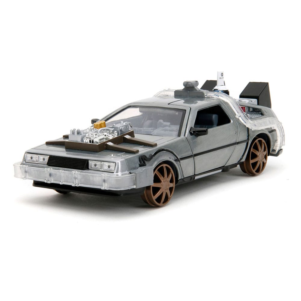 Back to the Future 3 Diecast Model 1/24 Time Machine Model 4