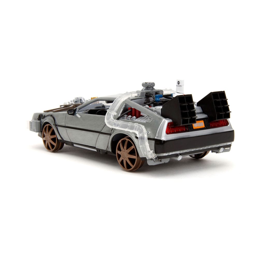 Back to the Future 3 Diecast Model 1/24 Time Machine Model 4