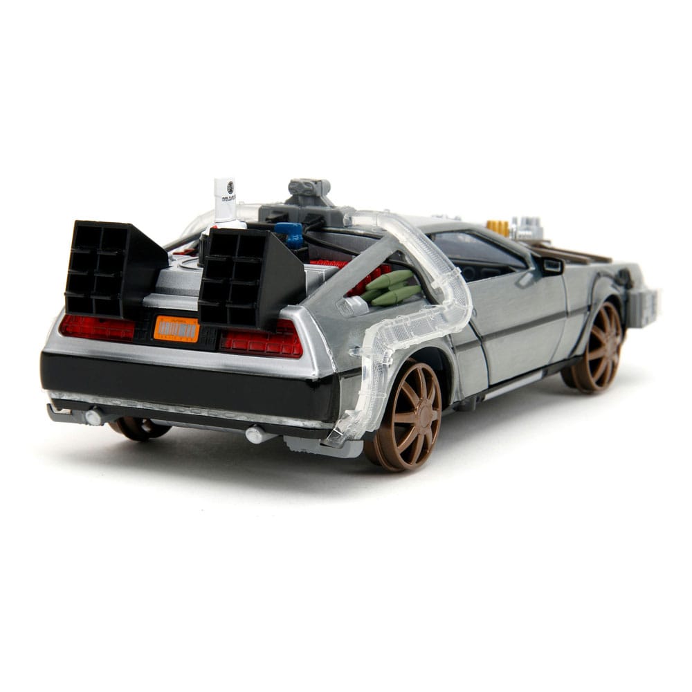 Back to the Future 3 Diecast Model 1/24 Time Machine Model 4