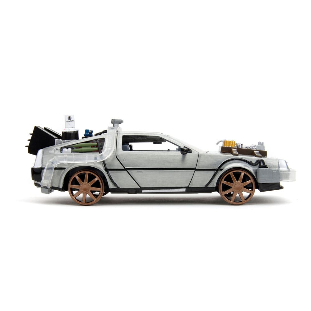 Back to the Future 3 Diecast Model 1/24 Time Machine Model 4