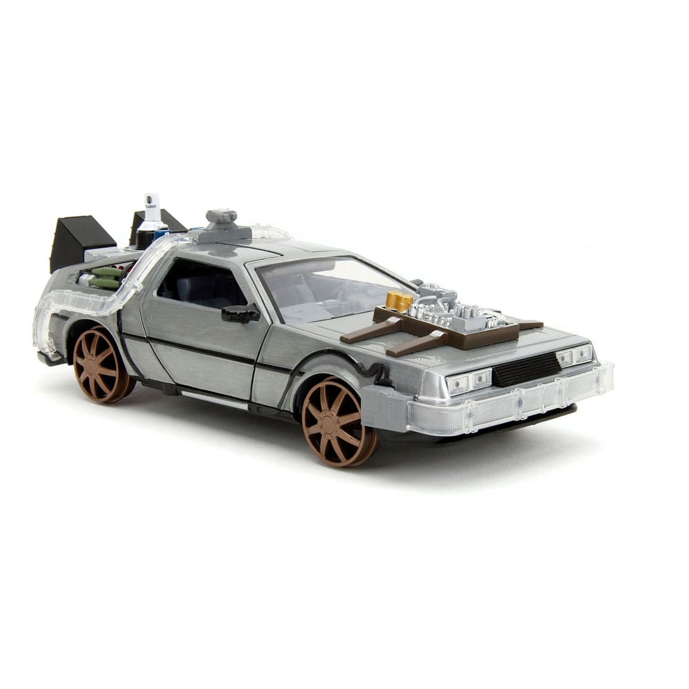 Back to the Future 3 Diecast Model 1/24 Time Machine Model 4