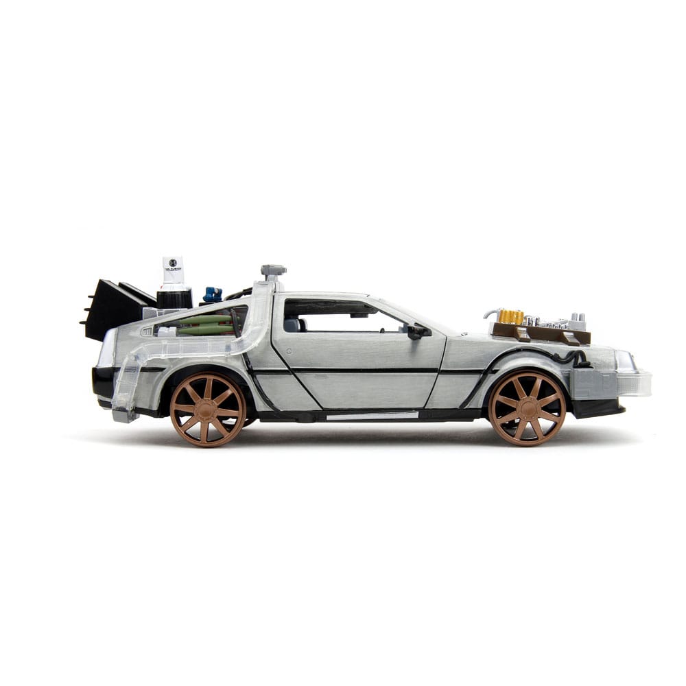 Back to the Future 3 Diecast Model 1/24 Time Machine Model 4