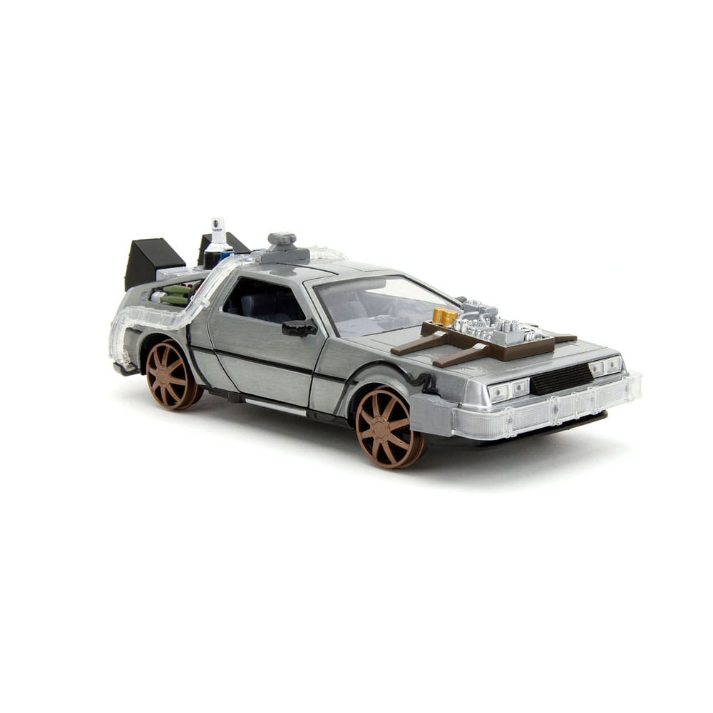 Back to the Future 3 Diecast Model 1/24 Time Machine Model 4