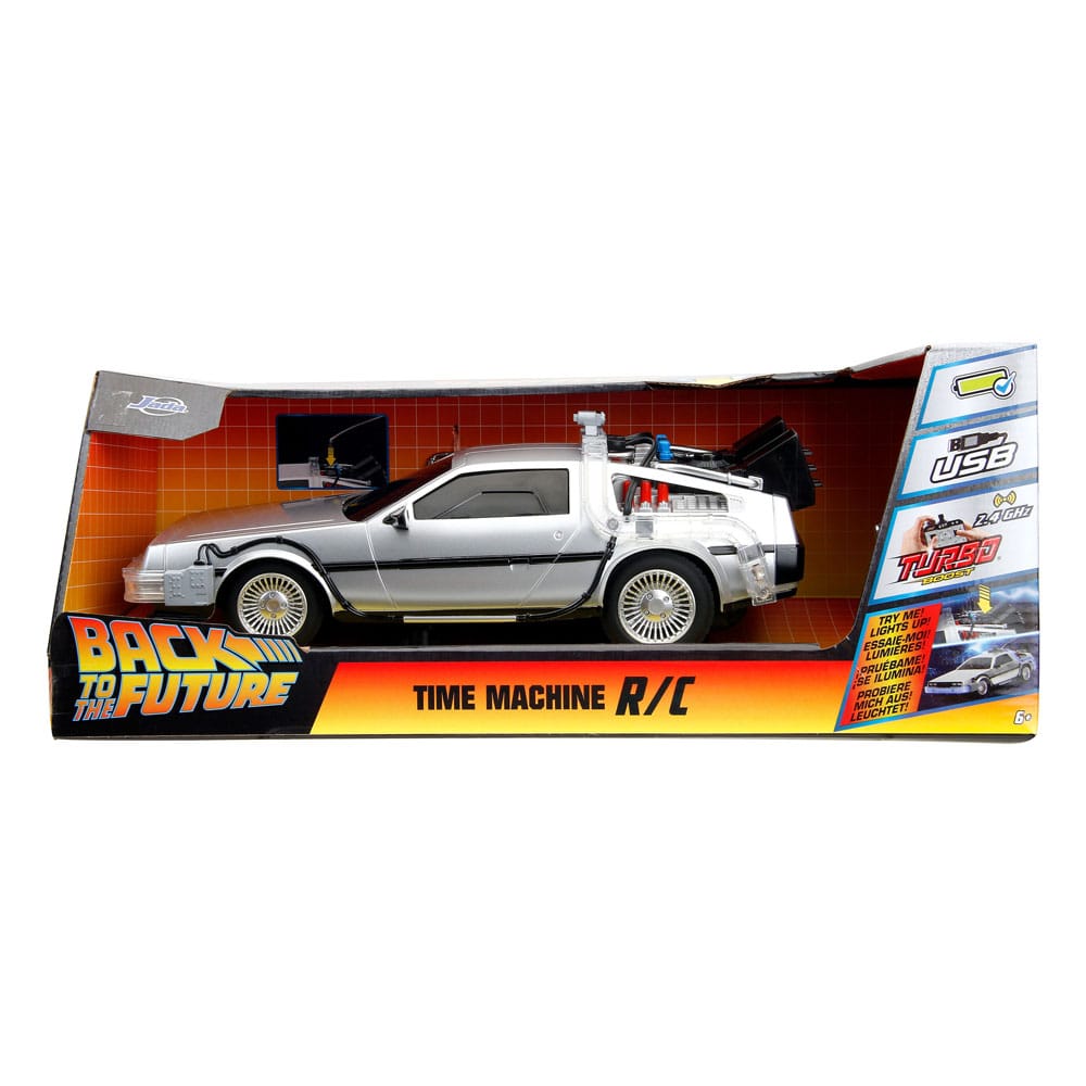 Back to the Future Vehicle Infra Red Controlled 1/16 RC Time Machine