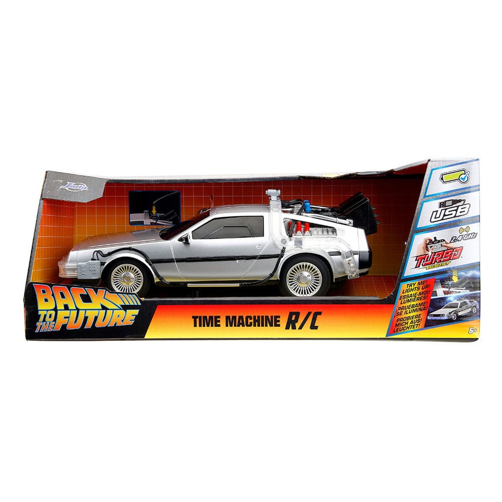 Back to the Future Vehicle Infra Red Controlled 1/16 RC Time Machine