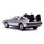 Back to the Future II Hollywood Rides Diecast Model 1/32 DeLorean Time Machine