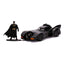 Batman 1989 Hollywood Rides Diecast Model 1/32 1989 Batmobile with Figure