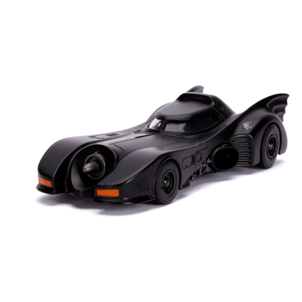 Batman 1989 Hollywood Rides Diecast Model 1/32 1989 Batmobile with Figure