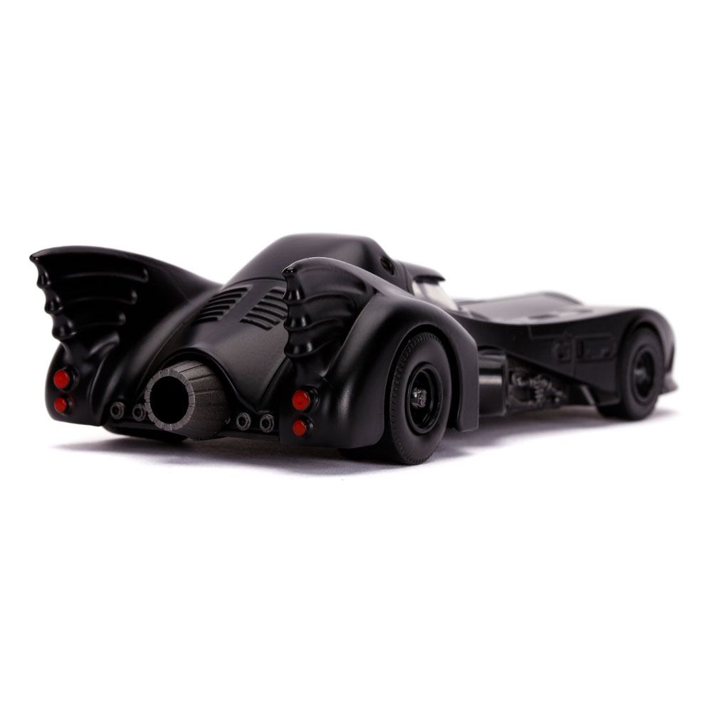 Batman 1989 Hollywood Rides Diecast Model 1/32 1989 Batmobile with Figure