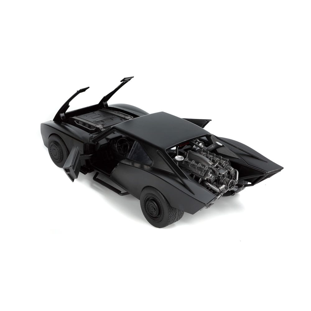 Batman 2022 Hollywood Rides Diecast Model 1/18 2022 Batmobile with Figure