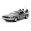 Back to the Future Hollywood Rides Diecast Model 1/24 Back to the Future 1 Time Machine