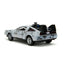 Back to the Future Hollywood Rides Diecast Model 1/32 DeLorean Time Machine Frost