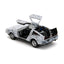 Back to the Future Hollywood Rides Diecast Model 1/32 DeLorean Time Machine Frost