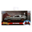 Back to the Future III Hollywood Rides Diecast Model 1/32 DeLorean Time Machine Railroad Wheels