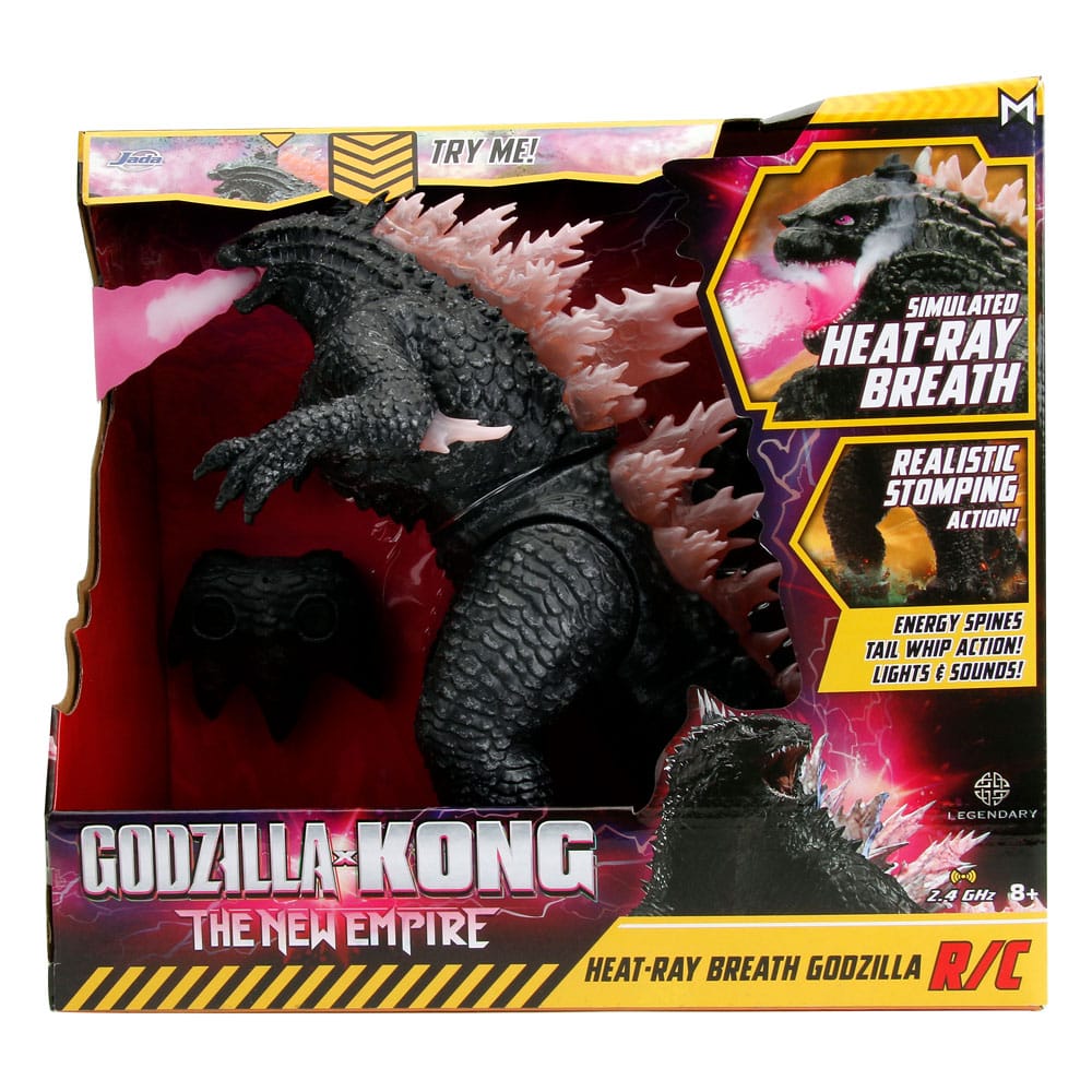 Godzilla x Kong: The New Empire Vehicle RC 1/12 Heat-Ray Breath Godzilla 63 cm