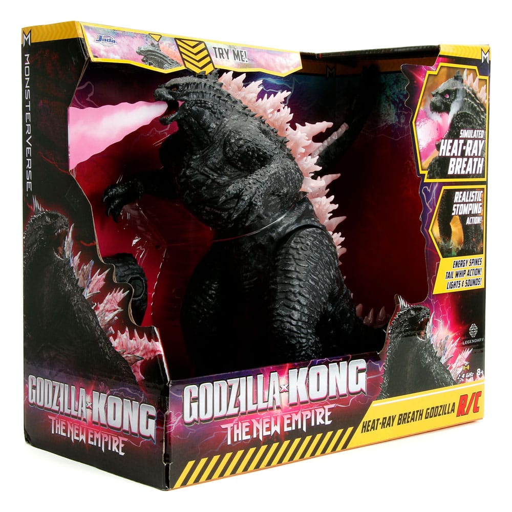 Godzilla x Kong: The New Empire Vehicle RC 1/12 Heat-Ray Breath Godzilla 63 cm