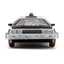 Back to the Future III Hollywood Rides Diecast Model 1/24 DeLorean Time Machine Railroad Wheels