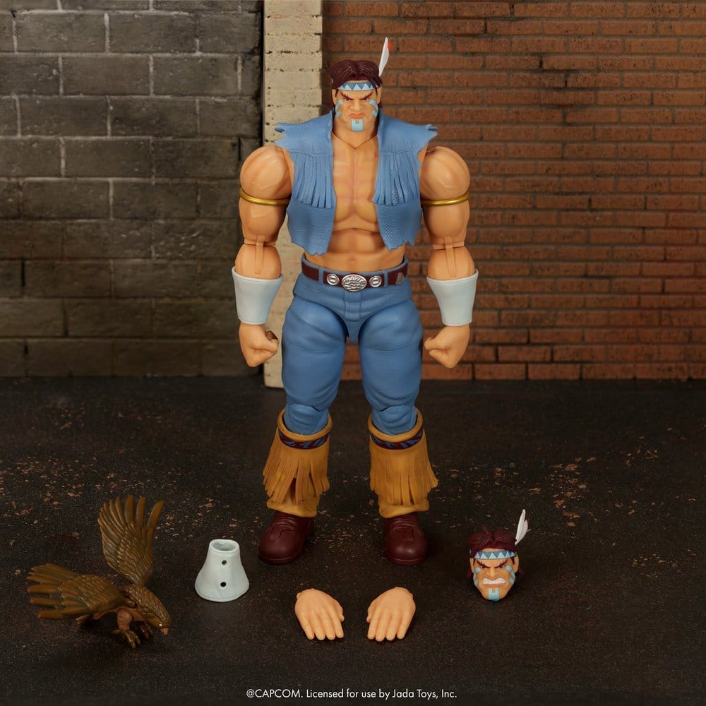 Ultra Street Fighter II: The Final Challengers Action Figure 1/12 Hawk 20 cm