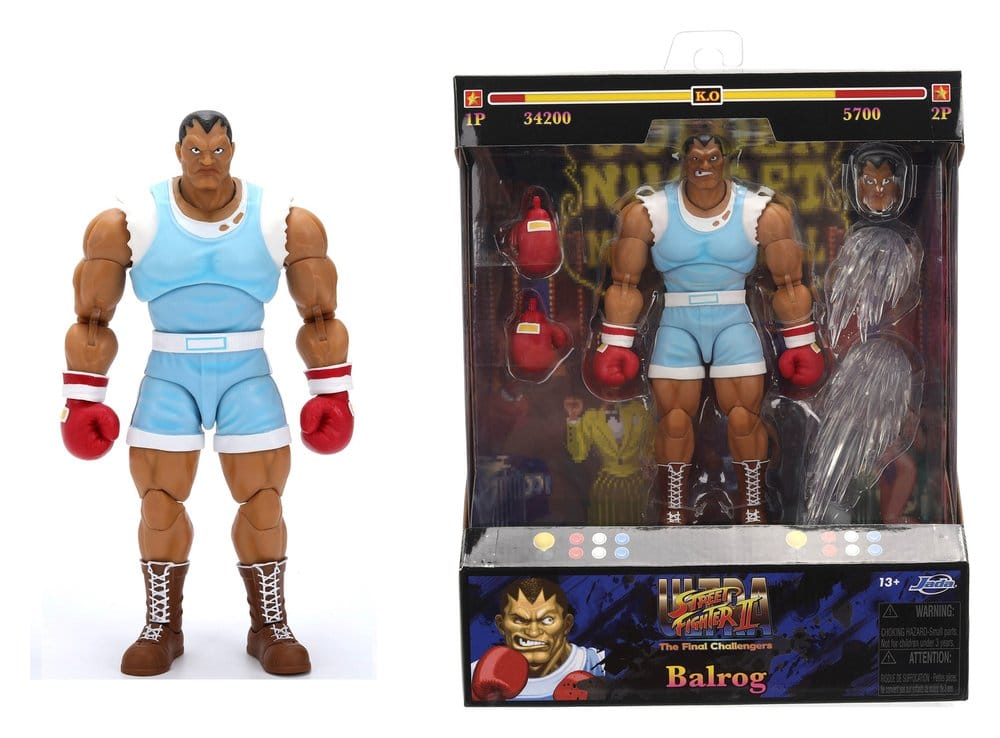 Ultra Street Fighter II: The Final Challengers Action Figure 1/12 Balrog 17 cm    - Damaged packaging