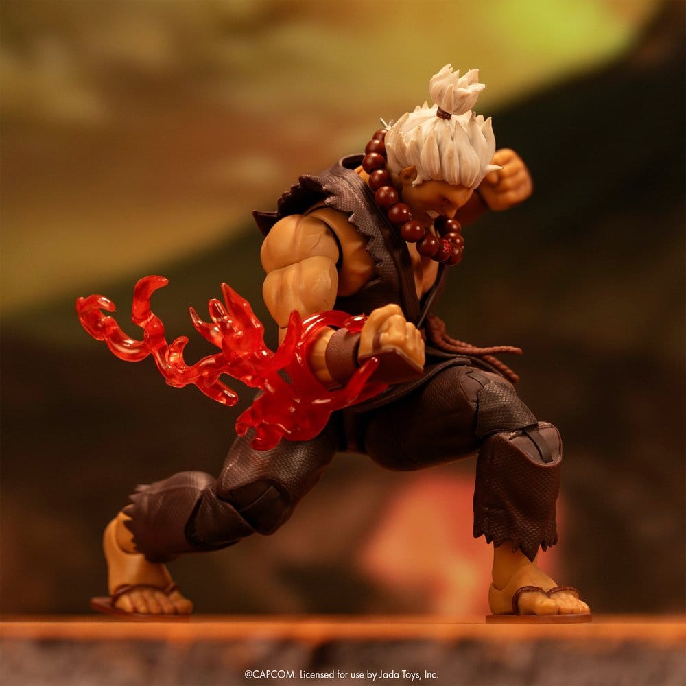 Ultra Street Fighter II: The Final Challengers Action Figure 1/12 Akuma Deluxe 15 cm