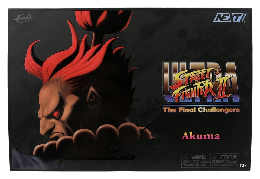 Ultra Street Fighter II: The Final Challengers Action Figure 1/12 Akuma Deluxe 15 cm