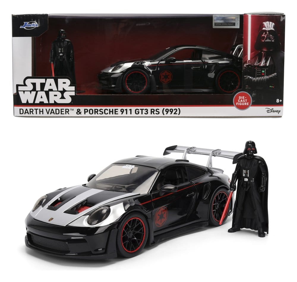 Star Wars Diecast Model 1:24 Darth Vader Porsche 911