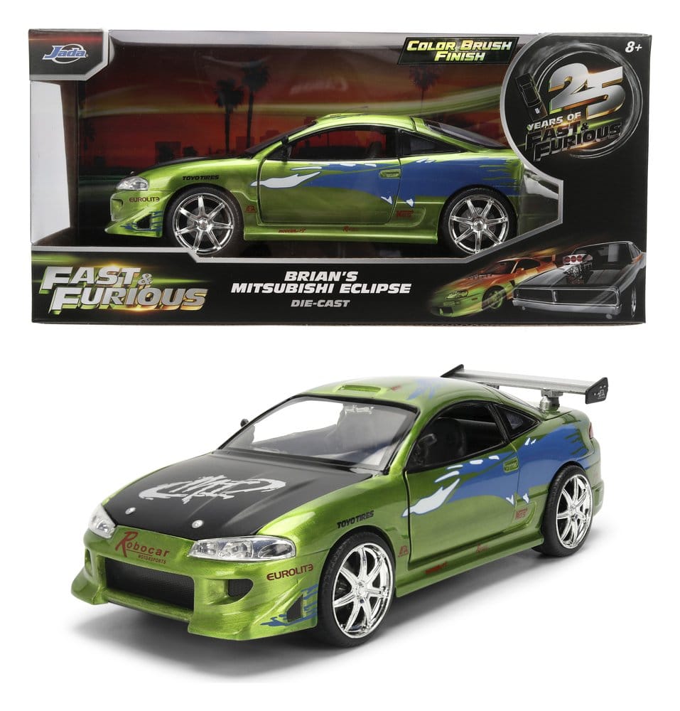 Fast & Furious Diecast Vehicle 1:24 Anniversary Mitsubishi 19 cm