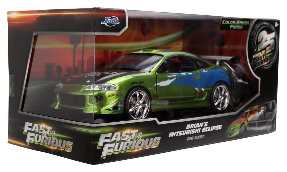 Fast & Furious Diecast Vehicle 1:24 Anniversary Mitsubishi 19 cm