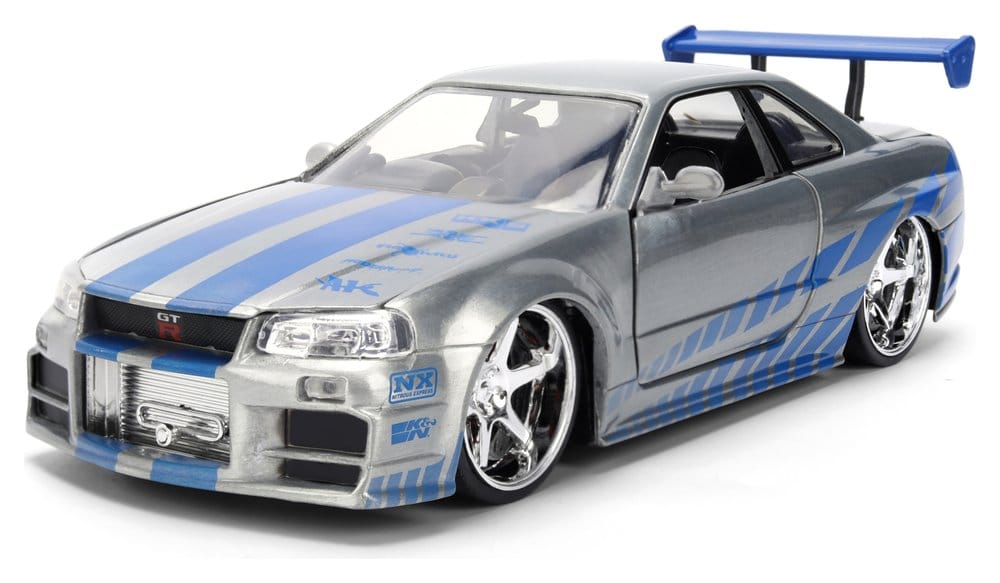 Fast & Furious Diecast Vehicle 1:24 Anniversary Nissan Skyline 19 cm